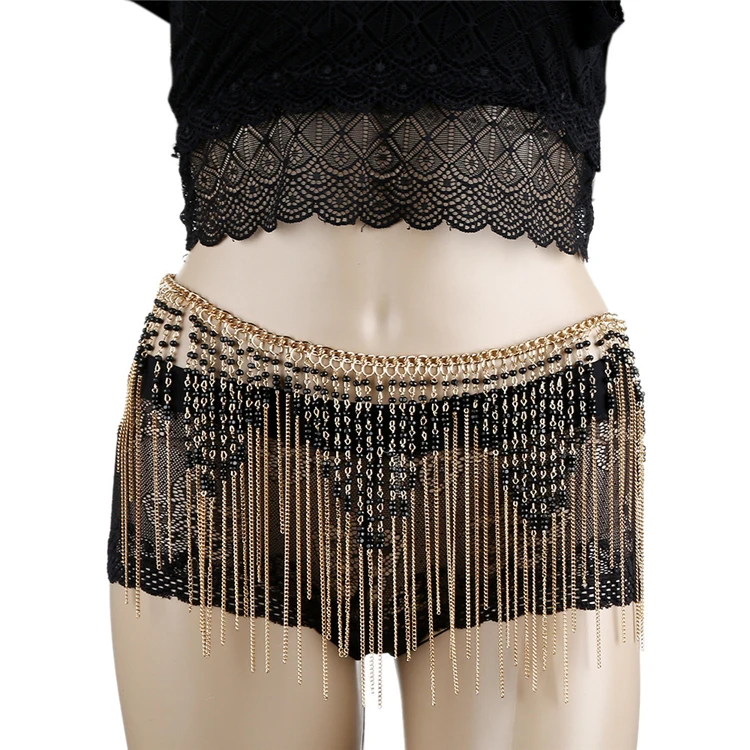 Fashion Elegant Waist Chain Exaggeration Bohemia Ethnic Tassel Belt India Hardcover Sexy Waist Chain for Girls, Black,color
Fashion Elegant Waist Chain Exaggeration Bohemia Ethnic Tassel Belt India Hardcover Sexy Waist Chain for Girls, Black,color