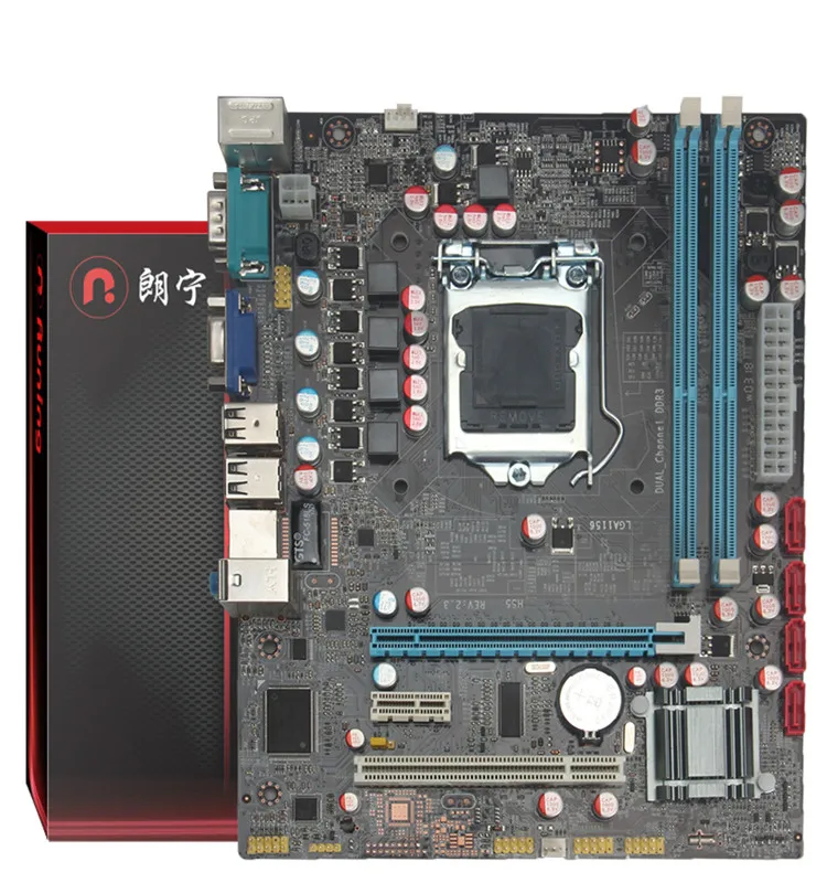Best price ddr3 H55 PC motherboard 1156 lga, N/a
