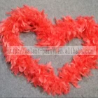 Factory Party Sexy Deluxe Watermelon Red Marabou Feather Boa Woman Dance Masquerade Carnival Feather Boa Scarf Decoration