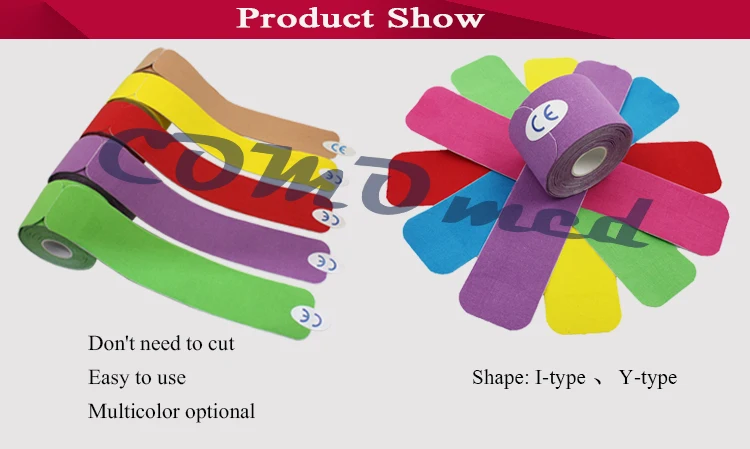 athlete support elastic k therapeutic kinesiology tape pre cut