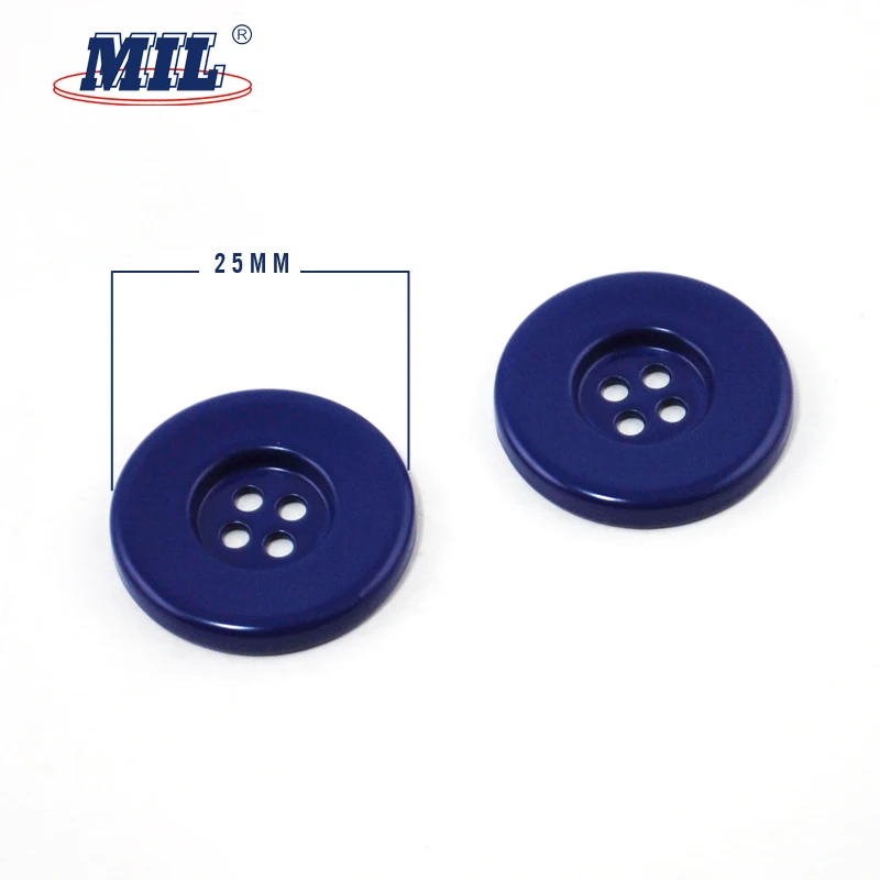 High-end flatback sew 4 hole button for fancy coat