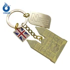 England Natural Museum landmark keychain