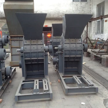 Double Stage Crusher Hammer Mill for the gangue , Coal, Slag