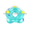 inflatable PVC 5 stars shape neck collar ring for baby swimming