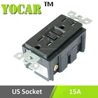 UL Certificate 15A 125V Gfci Outdoor Power Outlet With Usb Port