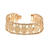 75193 Xuping new selling popular wide gold cuff bracelet fashion chains jewelry nickel free