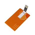 universal smart credit card usb 3.0 flash drive 1gb with custom printing