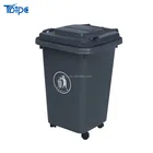 small container plastic buckets with lids and wheels
