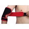 adjustable neoprene sport elbow support red trim