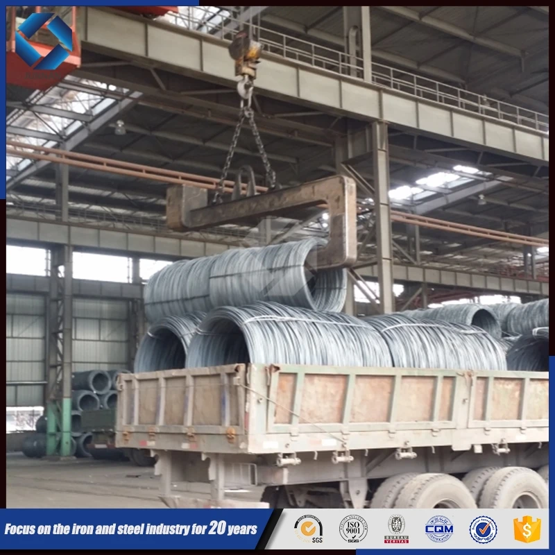 Hot rolled steel wire rods SAE 1008 8mm in coils for welding electroding