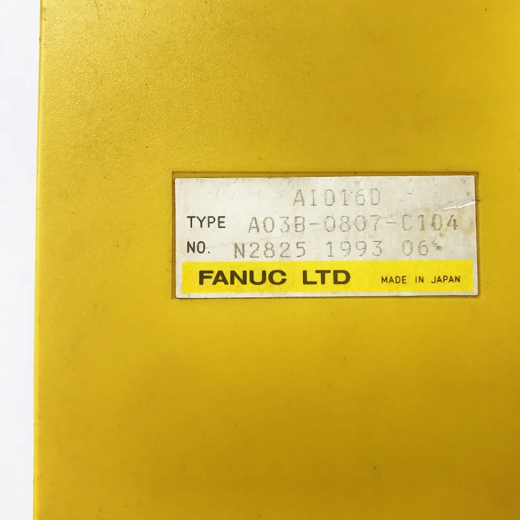 A03B-0807-C104 Bo Mạch Điện Tử Hệ Thống Fanuc Chính Hãng Mới