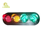 300mm LED flashing traffic signal lamp intelligent traffic light controller for drive