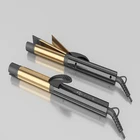 New Design Hair Tools two ways straight curl Use only in 2ways 2in1 Fashion Hair Straightener and Hair Curler