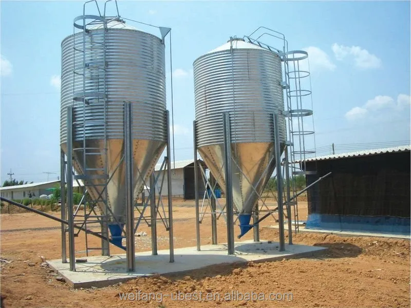 Modern Chicken Farm Shed Silo Buy Farm Silos For Sale,Chicken Feed