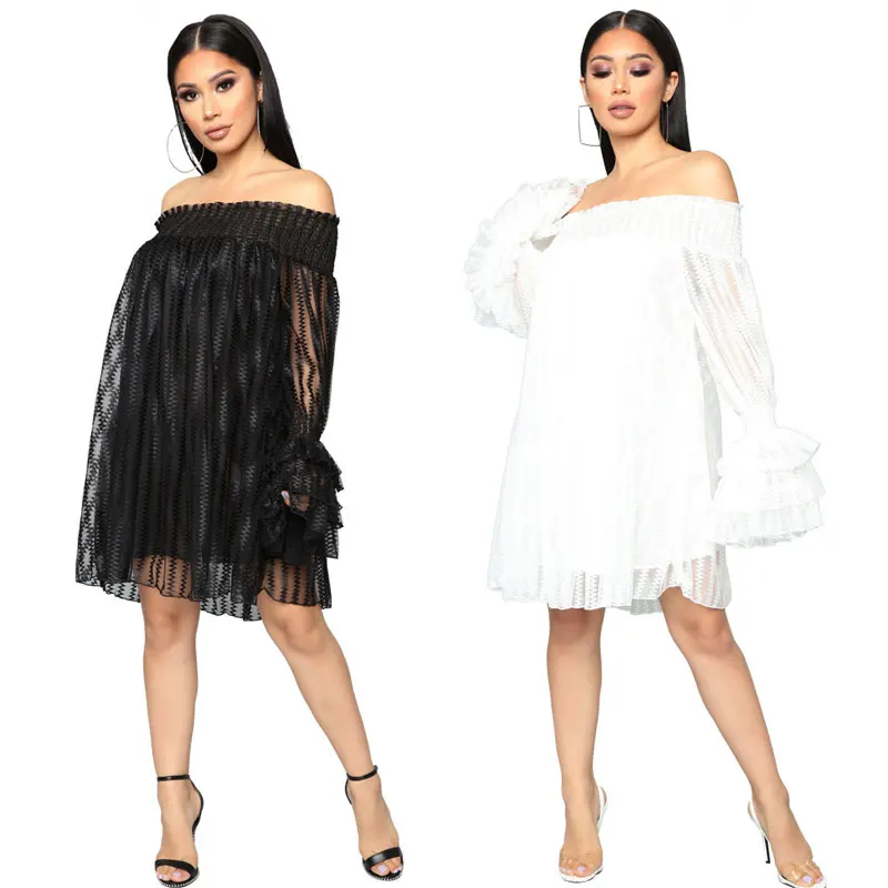 90320-MX74 Summer With Lining Loose Off Shoulder Dresses For Girls 
90320-MX74 Summer With Lining Loose Off Shoulder Dresses For Girls