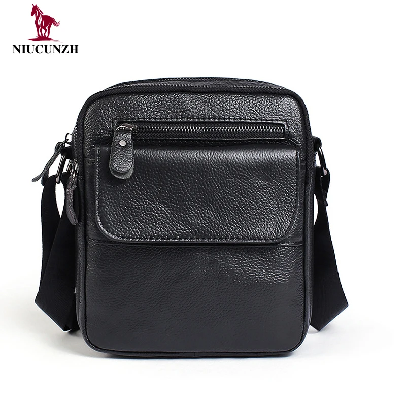 Genuine Leather Messenger Shoulder Bag Header Layer Cowhide Brand Sling Should Bag Men, Black, brown
Genuine Leather Messenger Shoulder Bag Header Layer Cowhide Brand Sling Should Bag Men, Black, brown