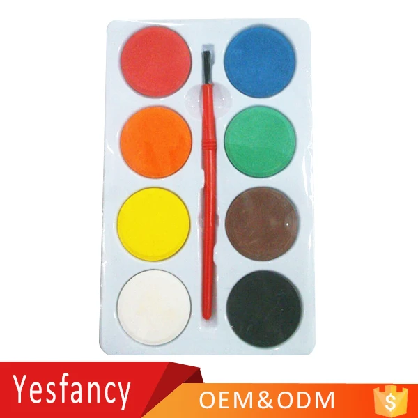 cheapest watercolors paint set astm en71 certificated water