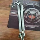 Standard hammock spring extension spring in stainless steel