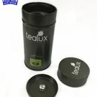 Metal Air Tight Factory Price Two Lids Tin Box for Tea Coffee Packing