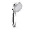 New products ABS plastic indoor waterfalls led hand shower head with 3 colors changing