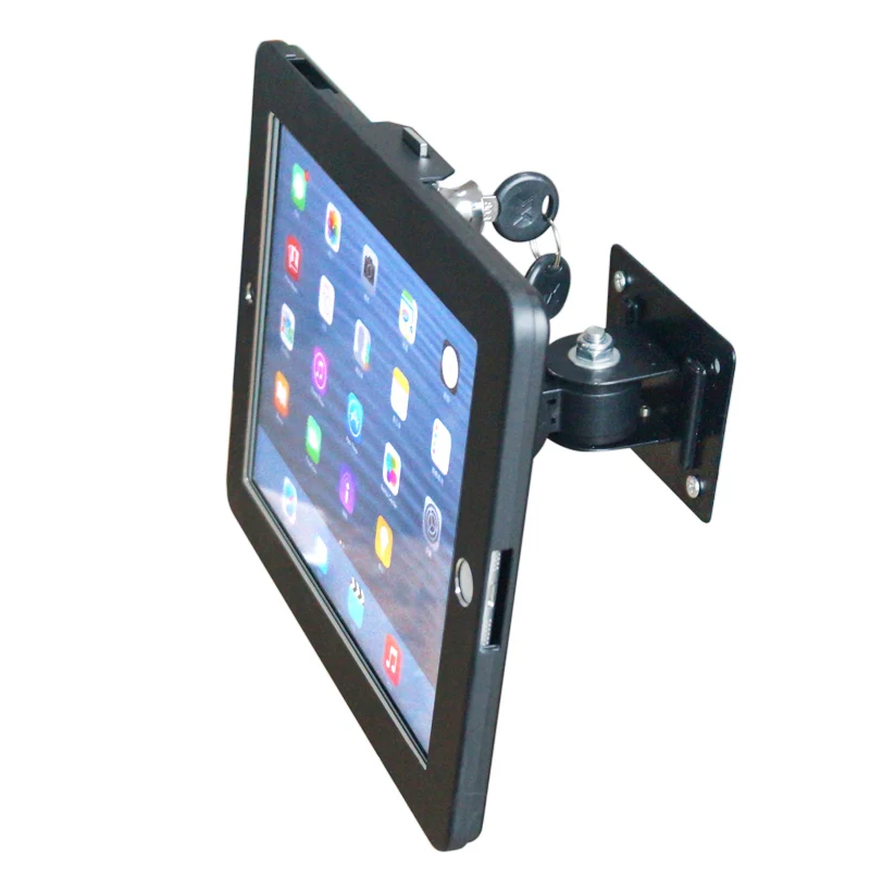 Antitheft security lock tablet swivel bracket holder universal wall mount tablet stand for ipad mini 7.9", Silver/black
Antitheft security lock tablet swivel bracket holder universal wall mount tablet stand for ipad mini 7.9", Silver/black