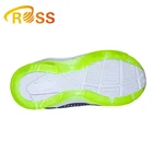 Wholesale Navy/Lime Children Boys Running Sports Shoes