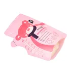 Custom Double Zipper BPA Free Stand Up Pouches Breast Milk Liquid Storage Bag for Baby Feeding