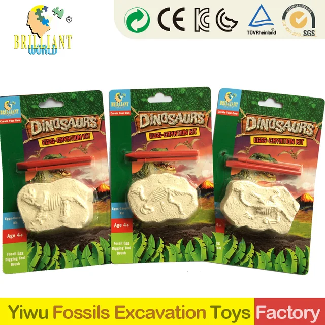 dig it out kids 2018 new gifts diy gypsum jurassic park