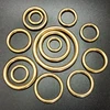 Solid brass o ring