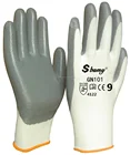 Glove Sbamy Construction Building Nitrile Abrasion Flex Glove in Stock