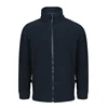 stock lots solid plain polar fleece jacket zipper up winter jacket