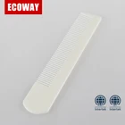 mens hotel plastic hair comb custom logo hotel use pocket comb