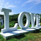 Large Free Standing Letters Wedding 3D Signs Metal Giant Love Letters