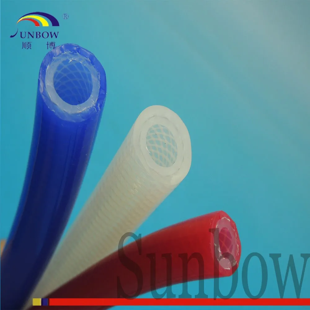 Extruded Plastic Reinforced Silicone Rubber Tubing
