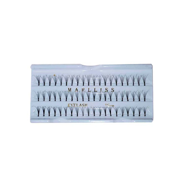 Wholesale price BEST QUALITY private label Marlliss Knotless 3 Lines cluster eyelash extension, Black
Wholesale price BEST QUALITY private label Marlliss Knotless 3 Lines cluster eyelash extension, Black