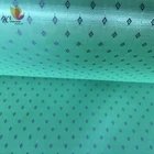 100% Polyester Lining Fabric Wholesale Black Silk Diamond Check Jacquard Lining Fabric For Suit and Fur Coat
