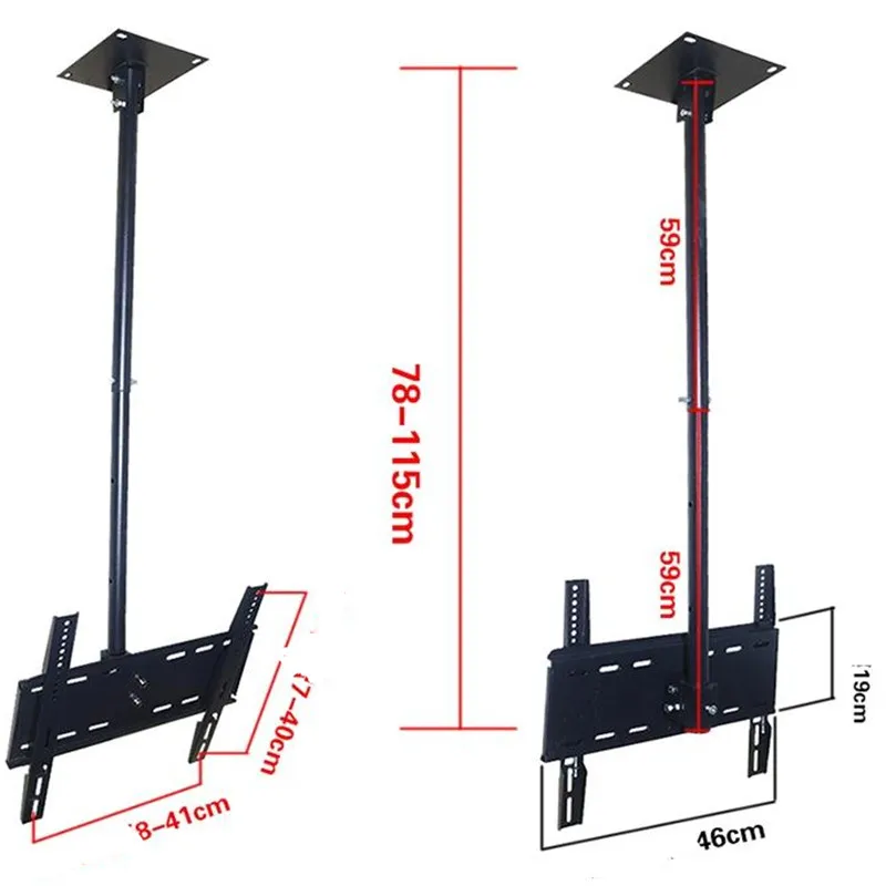 Hot Selling Flip Down Tv Ceiling Mount 14 32 Lcd Tv Ceiling