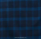 Luthai NOS 100% cotton yarn dyed flannel check men shirt fabric