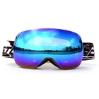 Snowboarding polarized frameless custom straps googles ski goggles for glasses