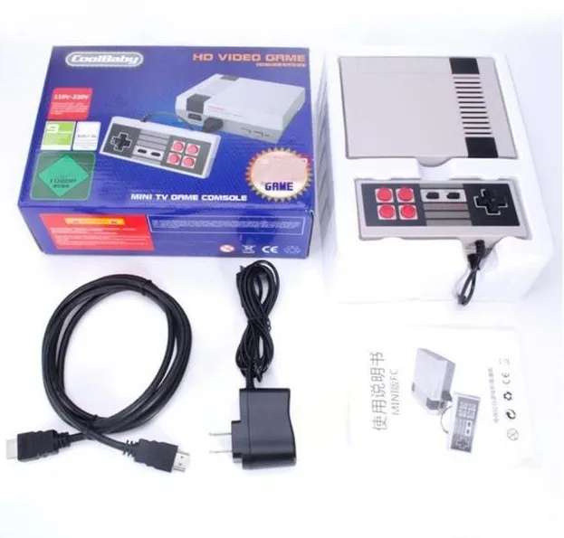 Made in China NEW Built-in 600 Games HD Version retro video game console with 2 controller
Made in China NEW Built-in 600 Games HD Version retro video game console with 2 controller