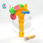 Sweetcube Novelty Plastic Cartoon Candy Toys Bear Fan Toy With