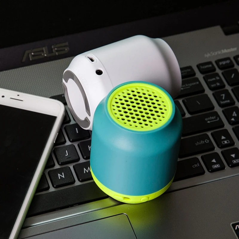 New Creative gift Blue tooth Speaker Mini Portable speaker Phone Sound Cannon Outdoor portable BT Wireless Speaker - ANKUX.COM