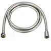 Yuyao stainless steel shower hose retractable high pressure flexible shower head metal hose connector manufacturer