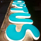 LED illuminated 3d acrylic channel letter sign