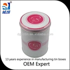 changcheng Round metal cans packaging indian spice storage tin