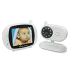 3.5in Color TFT display baby monitor with 4 security camera