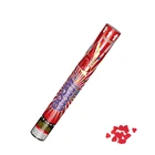 Boomwow Red Heart Streamers Confetti Cannon for Wedding Party Valentine's Day