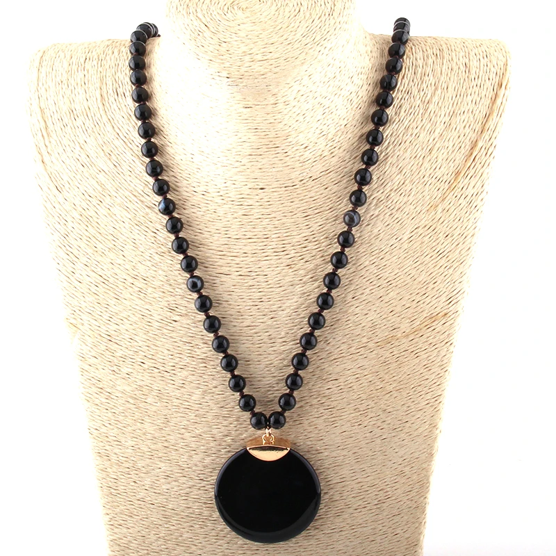 Fashion 8mm GemStone Long Knotted Flat Round Pendant Necklace Women Jewelry Necklaces Dropship, Black ,gold,brown,grey
Fashion 8mm GemStone Long Knotted Flat Round Pendant Necklace Women Jewelry Necklaces Dropship, Black ,gold,brown,grey