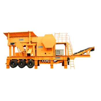 Good quality mobile crushing and screening plant price