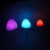 colorful mushroom baby night light, battery led base Ngiht light